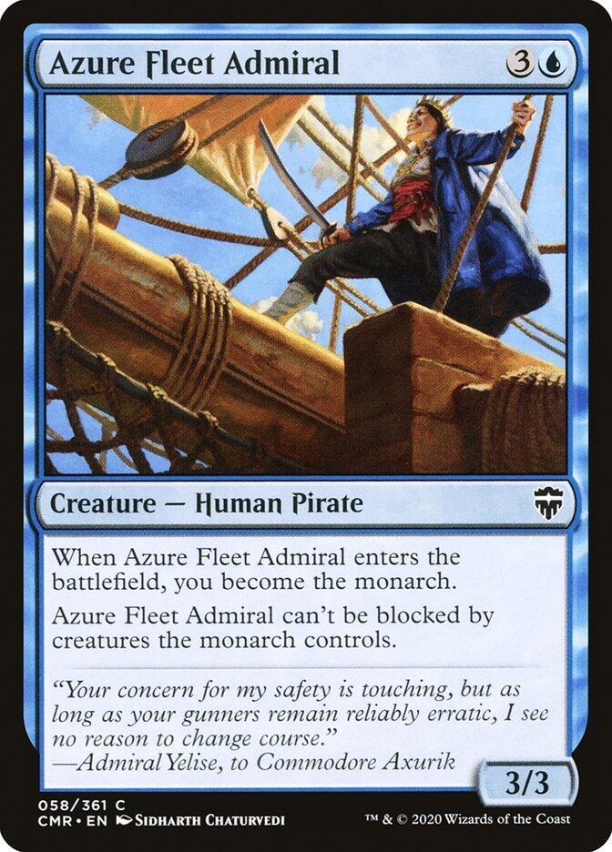 Azure Fleet Admiral - Commander Legends - Magic: The Gathering ...