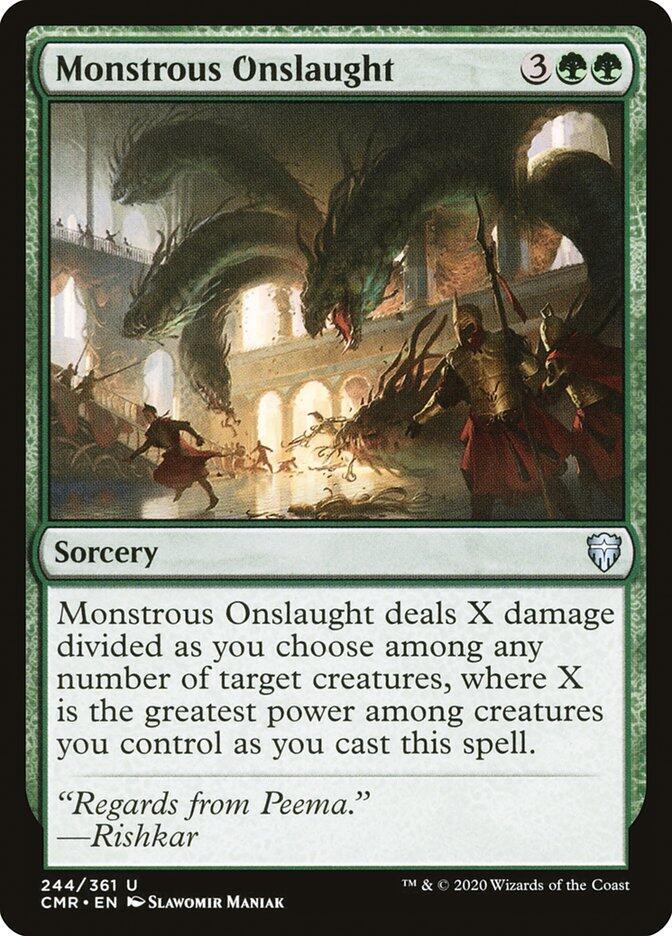 Monstrous Onslaught - Commander Legends - Magic: The Gathering
