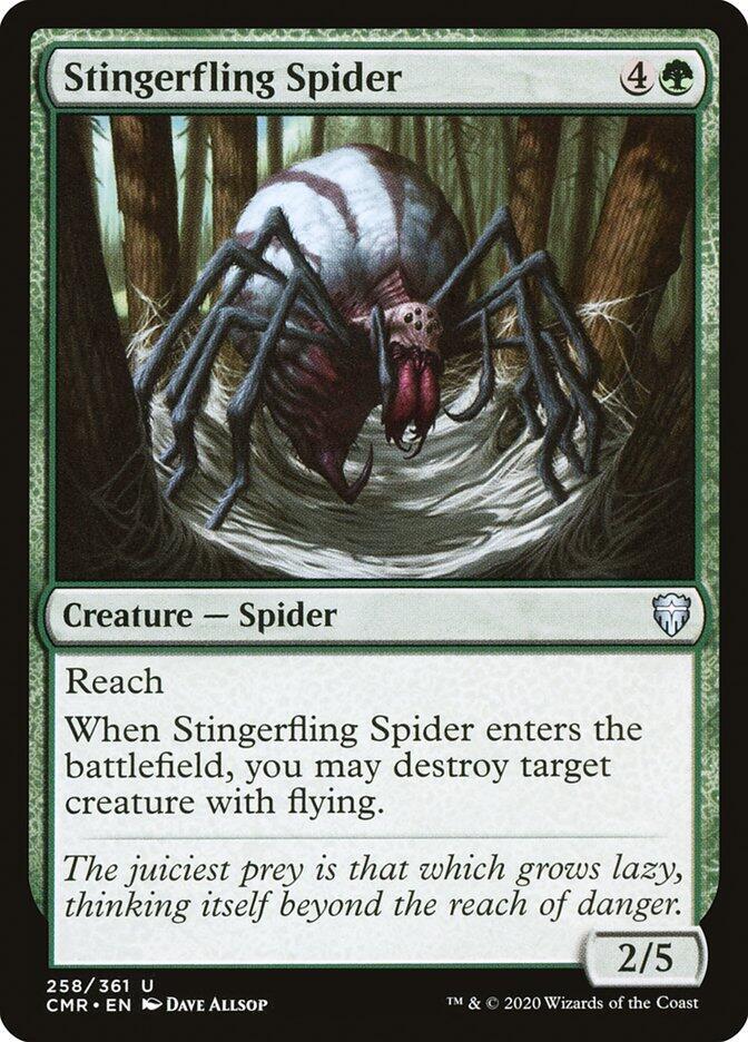 Stingerfling Spider 258 card