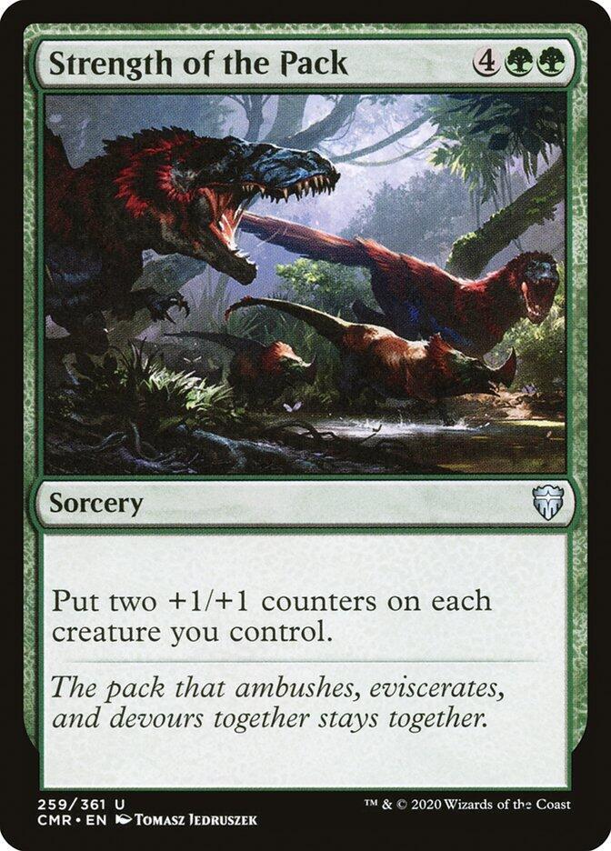 Strength of the Pack 259 card