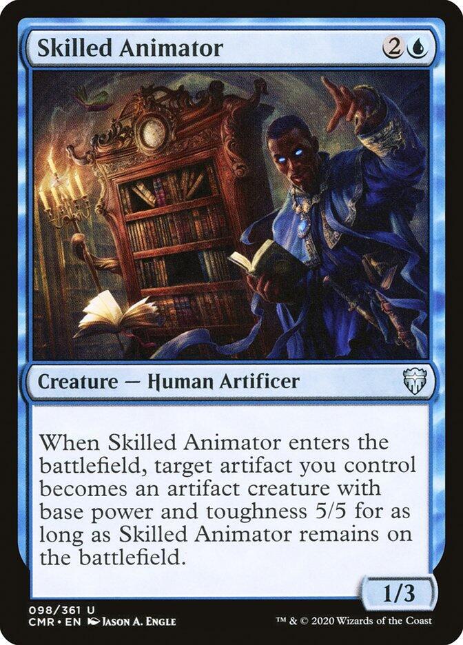 Skilled Animator 98 card