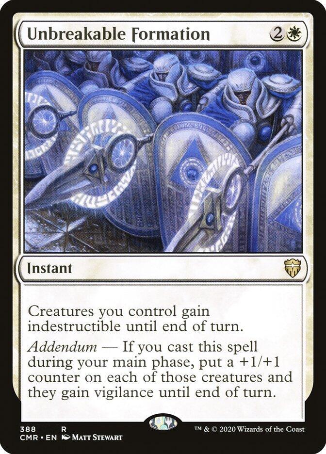 Unbreakable Formation - Commander Legends - Magic: The Gathering -  TCGplayer.com