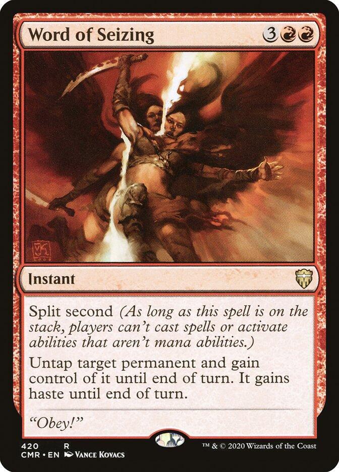 Word of Seizing - Commander Legends - Magic: The Gathering