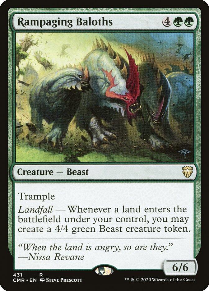 Rampaging Baloths 431 card