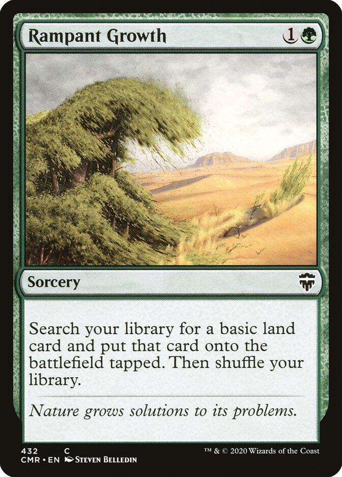 Rampant Growth - Commander Legends - Magic: The Gathering