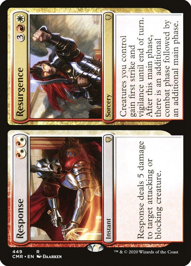Response Resurgence Commander Legends Magic The Gathering