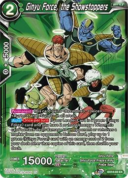 Ginyu Force, the Showstoppers #EX14-03 — Expansion Deck Box Set 14: Battle Advanced