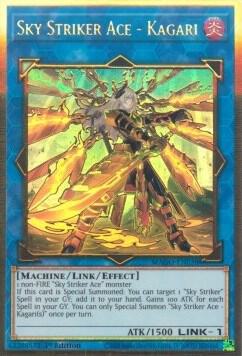Sky Striker Ace - Kagari (Alternate Art) - Maximum Gold - YuGiOh