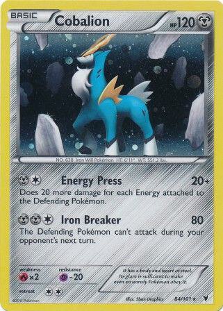Cobalion - 84/101 (Cosmos Holo) 084/101 from Blister Exclusives