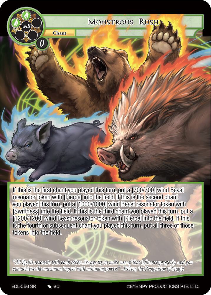 Monstrous Rush