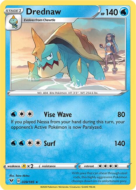 Drednaw - 39/185 (Cracked Ice Holo) 039/185 from Deck Exclusives