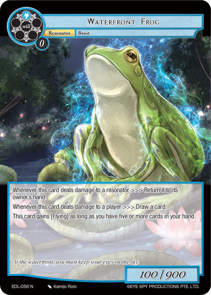 Waterfront Frog
