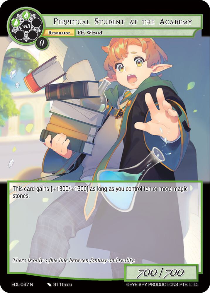 Perpetual Student at the Academy