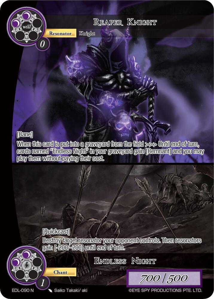 Reaper Knight // Endless Night