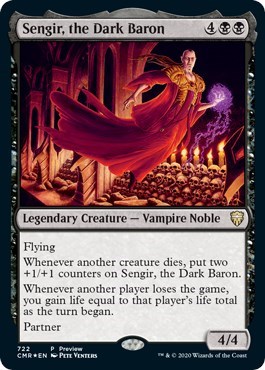 Sengir the Dark Baron Alternate Art