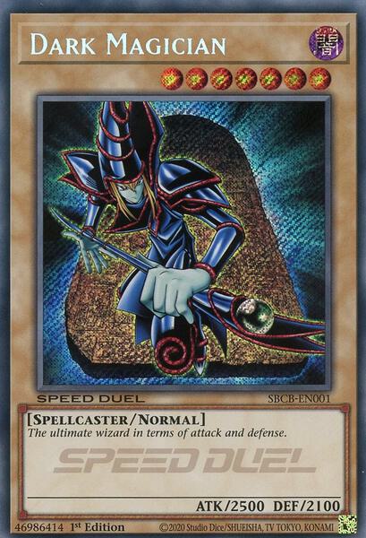 Dark Magician (Secret) - Speed Duel: Battle City Box - YuGiOh