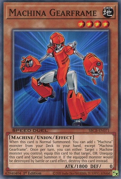Machina Gearframe