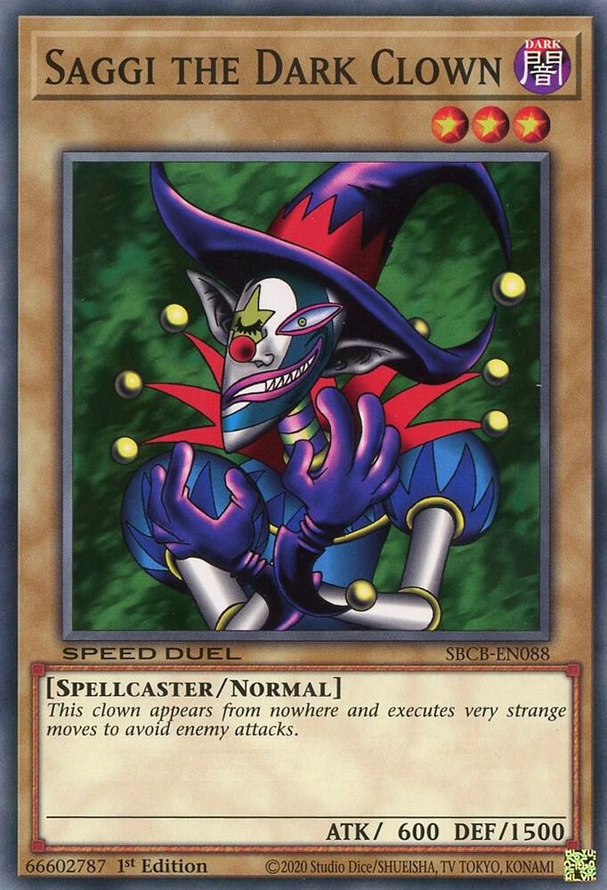 Saggi the Dark Clown - Speed Duel: Battle City Box - YuGiOh