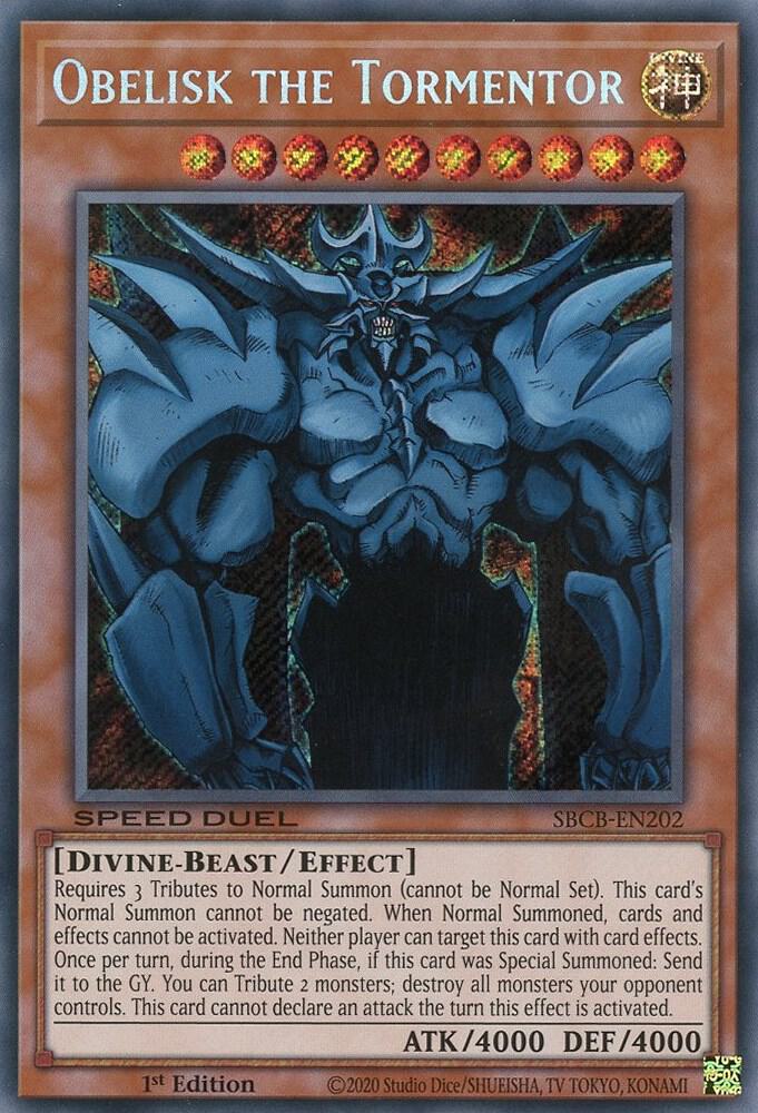 Obelisk the Tormentor - Speed Duel: Battle City Box - YuGiOh