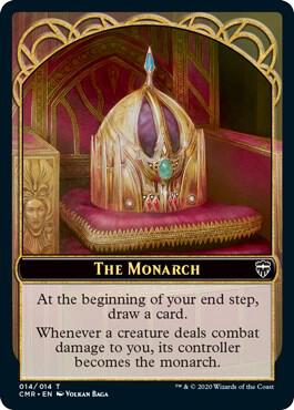 The Monarch Token - Commander Legends - Magic: The Gathering