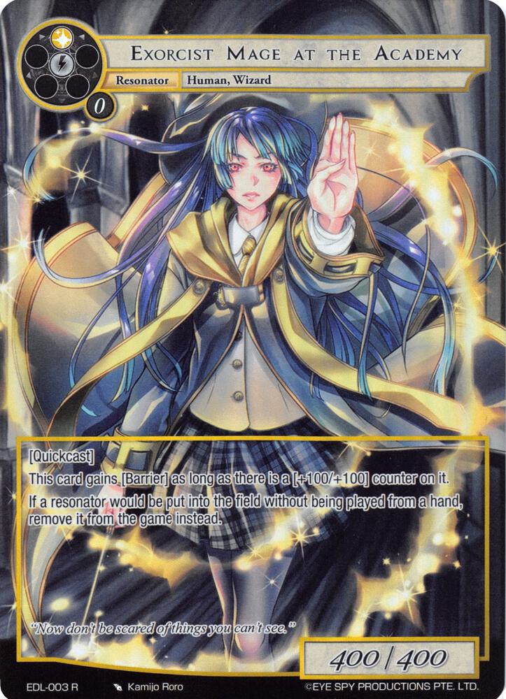 Exorcist Mage at the Academy (Full Art)