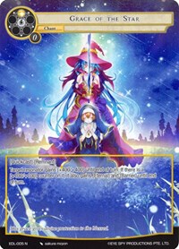 Grace of the Star (Full Art) - Force of Will The Epic of the Dragon Lord trading card