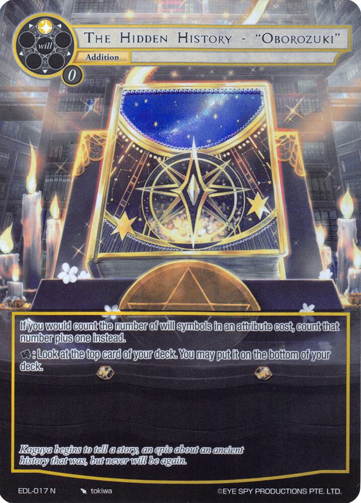 The Hidden History - "Oborozuki" (Full Art)