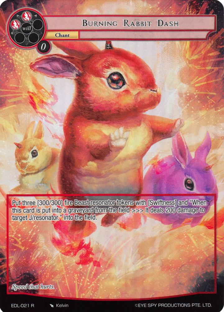 Burning Rabbit Dash (Full Art)