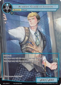 Academy Guard of Lykeion (Full Art) - Force of Will The Epic of the Dragon Lord trading card
