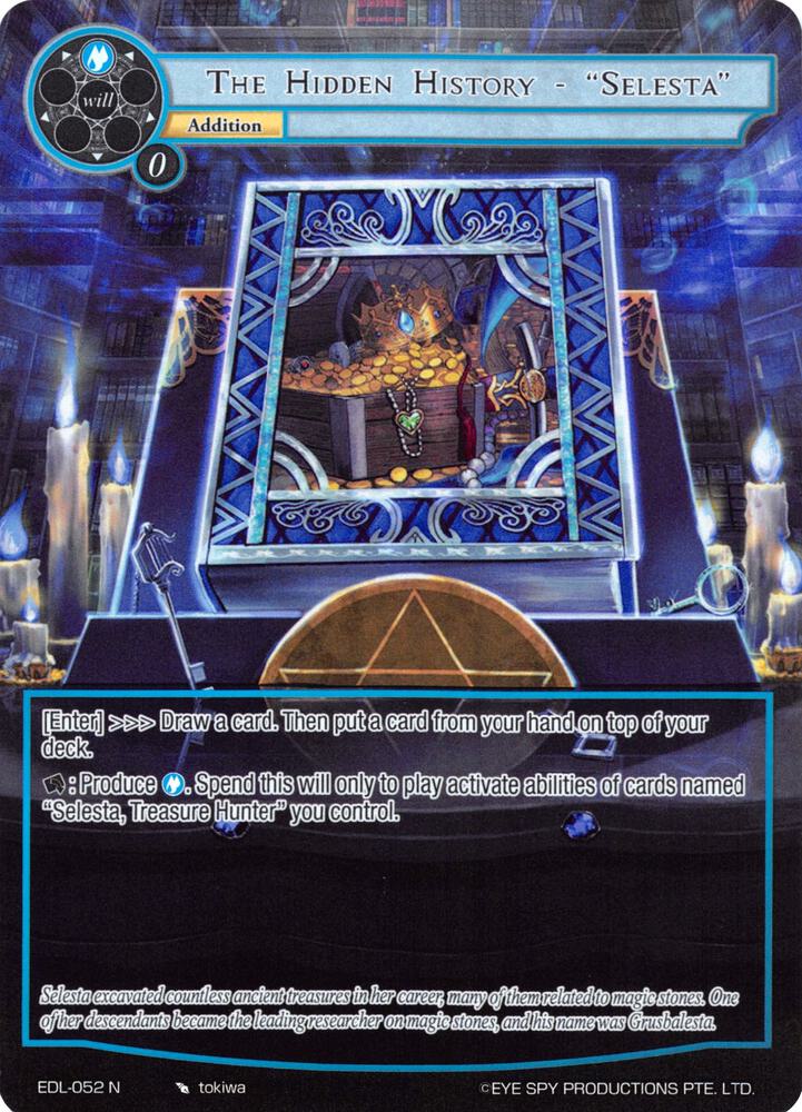 The Hidden History - "Selesta" (Full Art)
