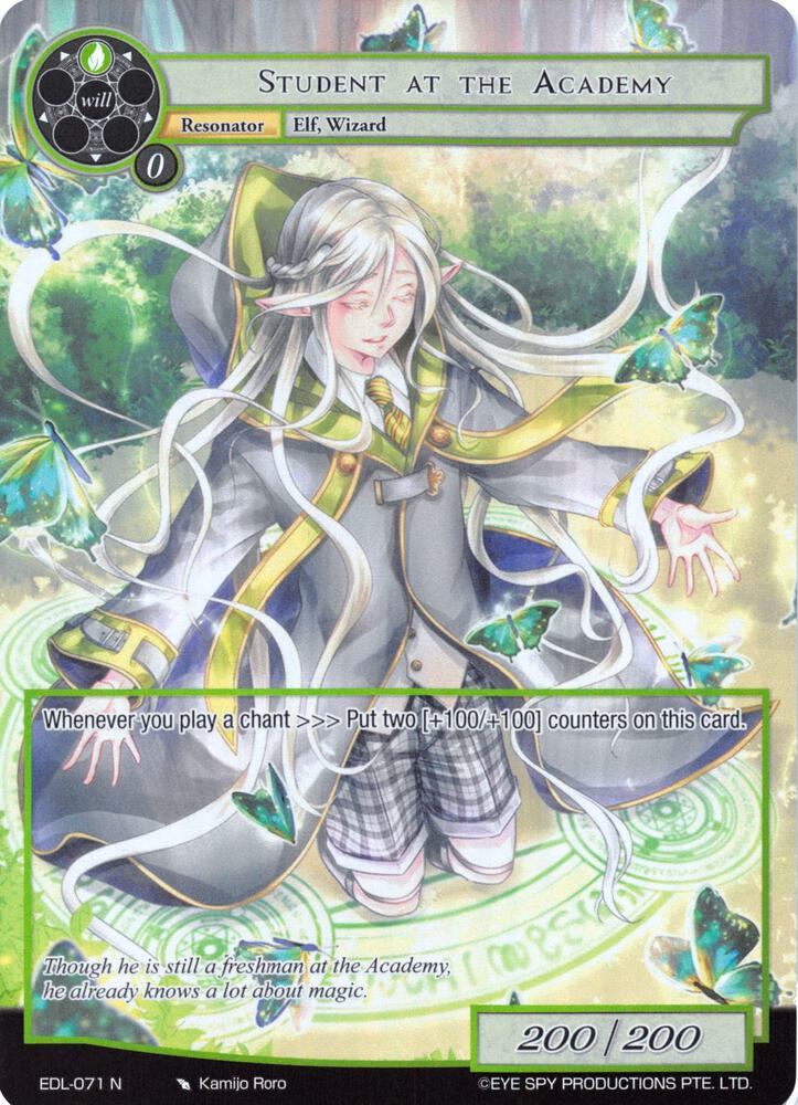 Student at the Academy (Full Art)
