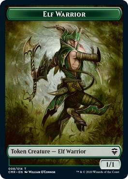 Elf Warrior // The Monarch Double-Sided Token