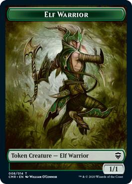 Elf Warrior // Zombie Double-Sided Token