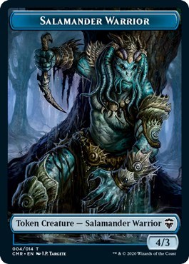 Salamander Warrior // Zombie Double-Sided Token