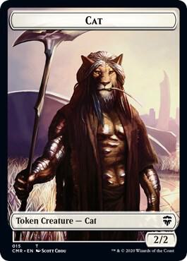 Cat // Soldier Double-Sided Token 15 // 16 card