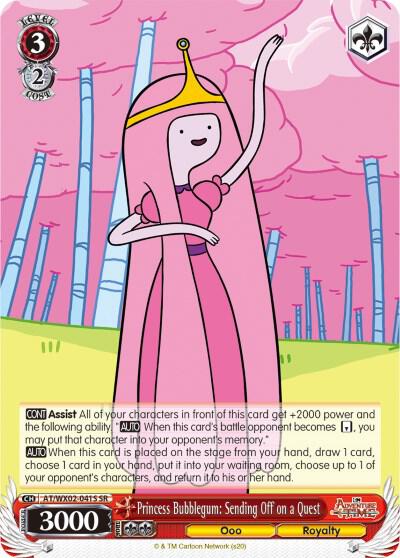Princess Bubblegum: Sending Off on a Quest (SR)