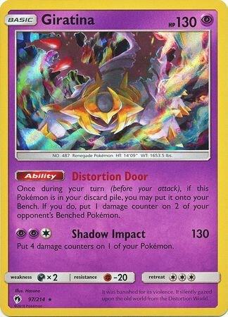 Giratina - 97/214 (Cosmos Holo) 097/214 from Blister Exclusives
