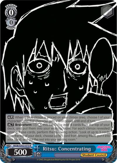 Ritsu: Concentrating