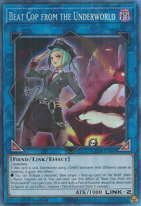 Beat Cop from the Underworld (CR) - Genesis Impact - YuGiOh