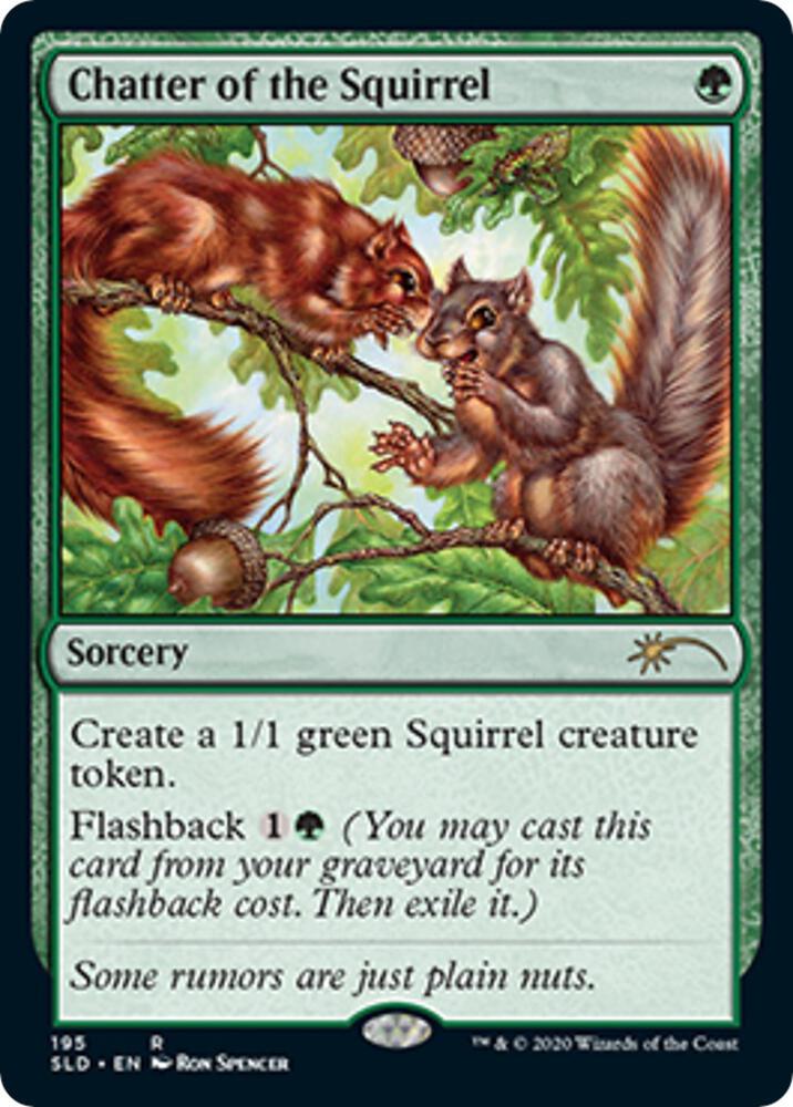 Chatter of the Squirrel - Secret Lair Drop Series - Magic: The
