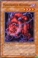 pandemonium yugioh card Yu-Gi-Oh! Watchbear DR1-EN220 – [Fiend/Tuner] LV7 ATK/2600 DEF/1800 This card cannot be Special Summoned YuGiOh Trading Card Game Dark