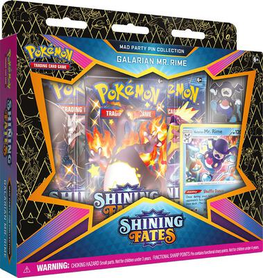Shining Fates Mad Party Pin Collection [Galarian Mr. Rime]