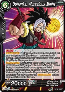 Gohanks, Marvelous Might #BT12-138 — Vicious Rejuvenation