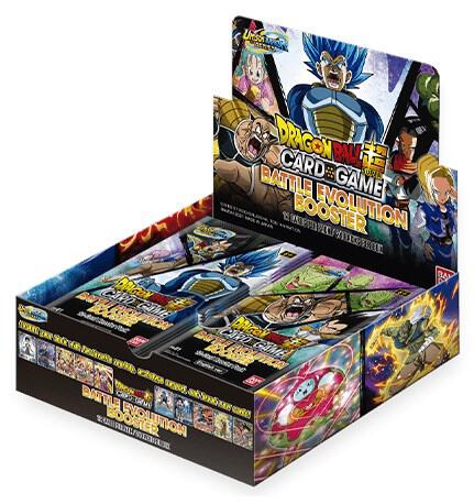 dragon ball super card game battle evolution DRAGON BALL SUPER CARD GAME EB-01 BATTLE EVOLUTION SLEEVED BOOSTER PAC –  Cards and Comics Central main image 0