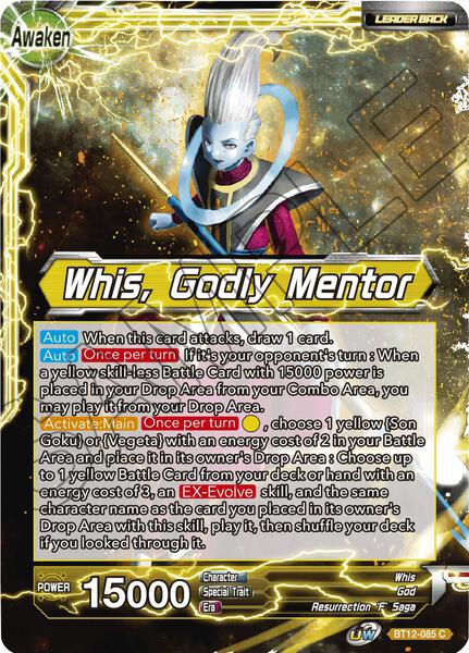dragon ball super card game vicious rejuvenation DragonBall - Omega Shenron finally makes its appearance Whis // Whis, Godly Mentor