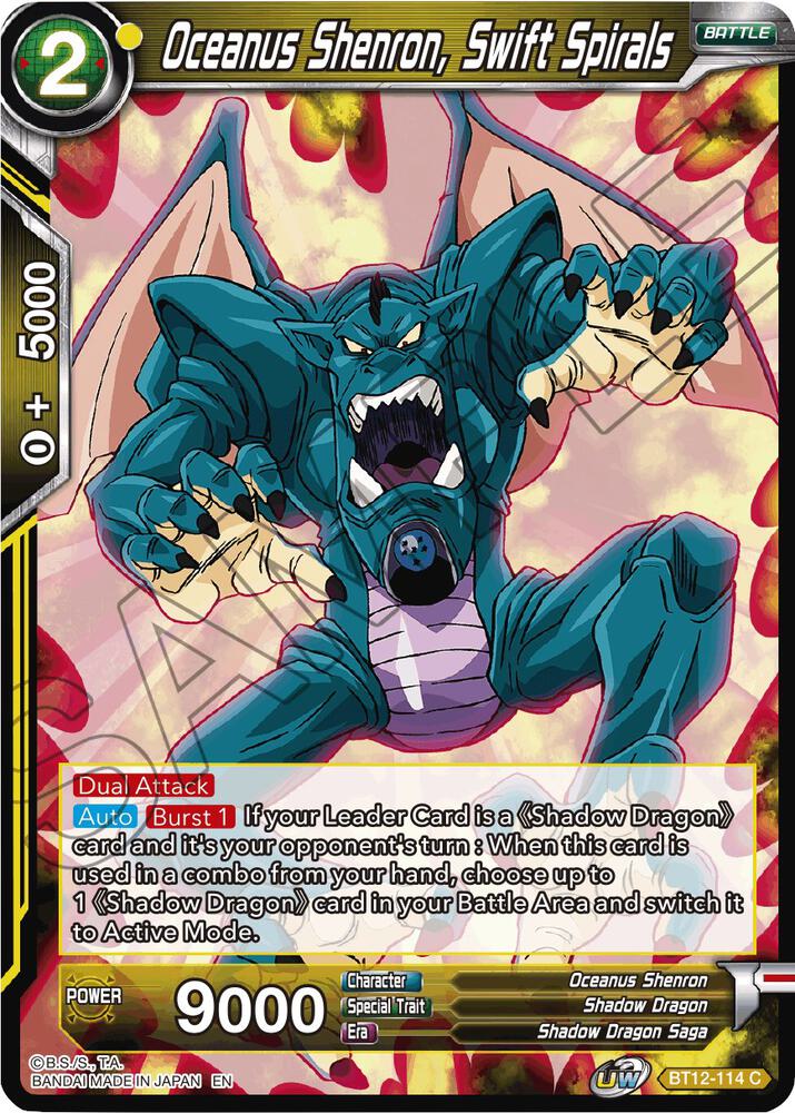 Oceanus Shenron, Swift Spirals - Vicious Rejuvenation - Dragon