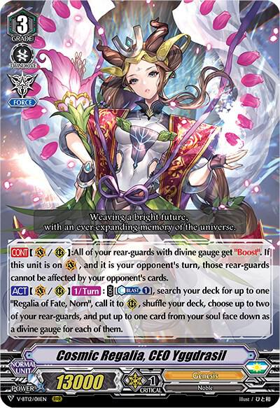 Cosmic Regalia, CEO Yggdrasil