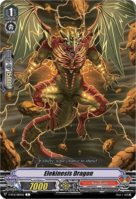 Elekinesis Dragon - V-BT12: Divine Lightning Radiance - Cardfight