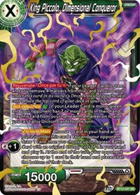 King Piccolo, Dimensional Conqueror card art