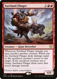 Surtland Flinger - Kaldheim - Magic: The Gathering card